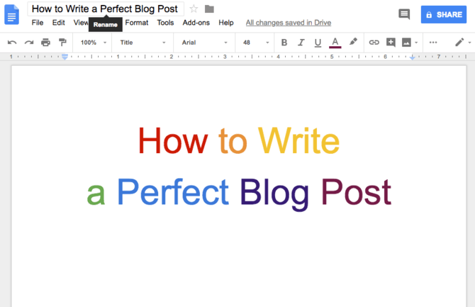 What Do You Write In A Blog Post?